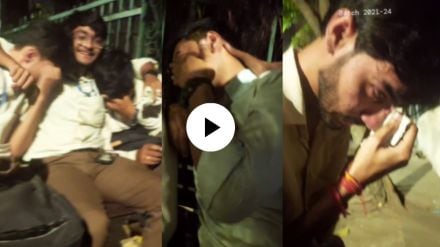 college students cried last day of college