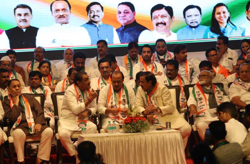 latest news about ajit pawar group celebrate NCP Foundation Day 