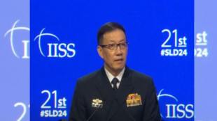 Chinas minister of national defence admiral dong jun