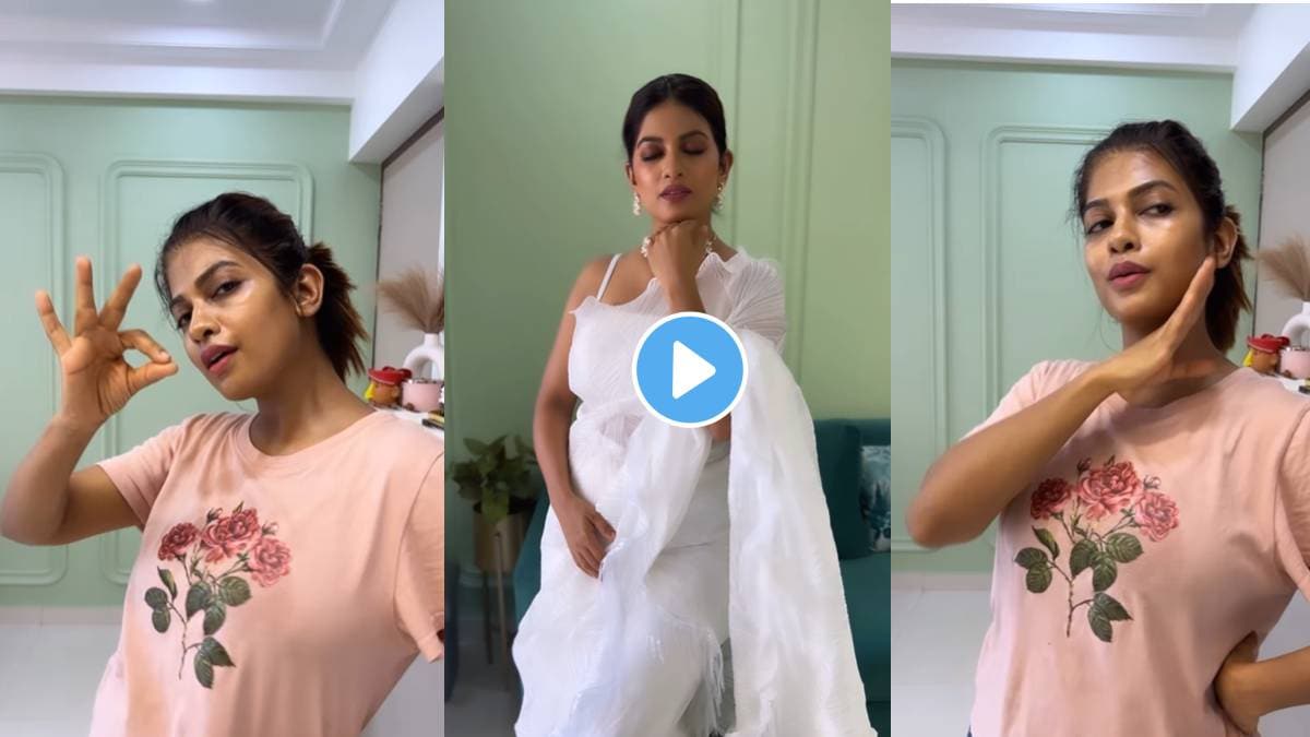 tujhyat jeev rangala fame actress dhanashri kadgaonkar dances on pushpa 2 song