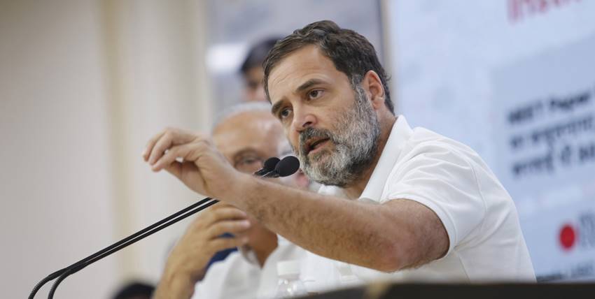 What is the salary of Rahul Gandhi as the leader of the opposition