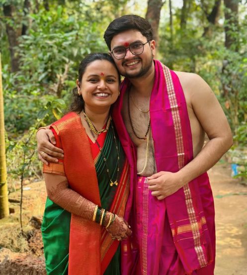 marathi-celebrities-celebrated-first-var-purnima-after-marriage