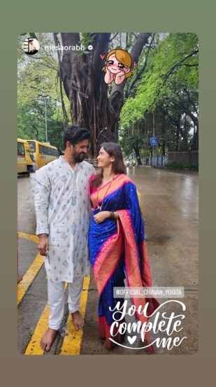 marathi-celebrities-celebrated-first-var-purnima-after-marriage