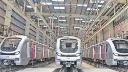 हिंजवडी-शिवाजीनगर मार्गासाठी पहिली मेट्रो पुण्यात दाखल