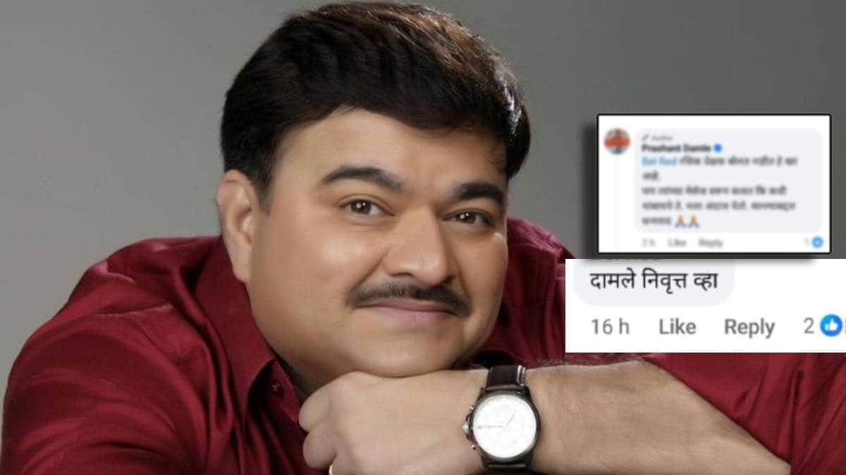 prashant damle replied to netizens comment