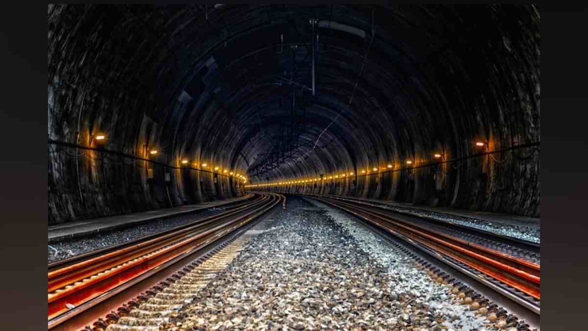 Panvel Karjat Railway Line , Wavarle Tunnel, Wavarle Tunnel on Panvel Karjat Railway Line, Excavation of Longest Wavarle, Excavation of Longest Wavarle Tunnel Completed, Mumbai railway,