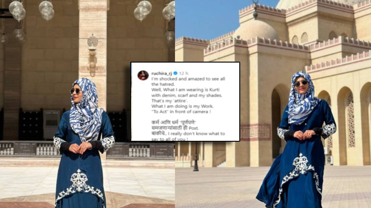 ruchira jadhav trolled for wishing on eid