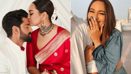 Sonakshi Sinha engaged to Zaheer Iqbal two years ago photos viral