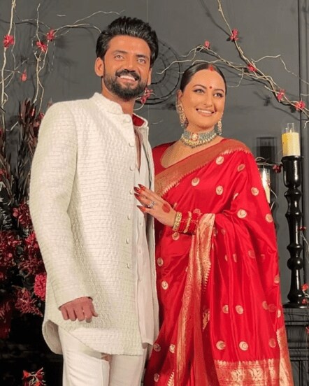 sonakshi sinha zaheer iqbal reception