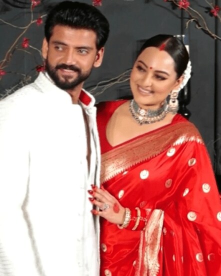 sonakshi sinha zaheer iqbal reception