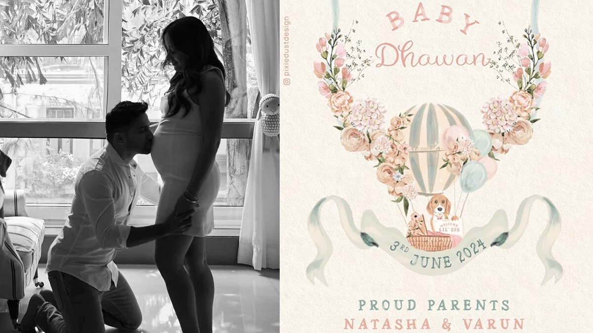 Varun Dhawan shared video of announcing baby girl birth good news