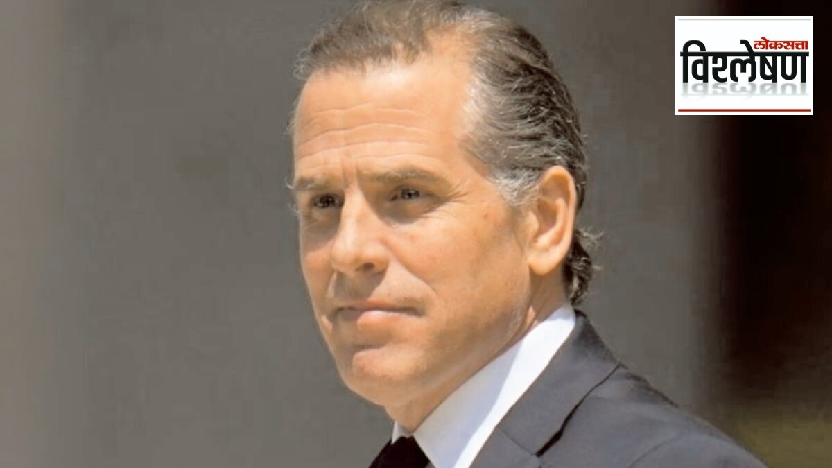 loksatta analysis joe biden s son hunter found guilty of gun crimes