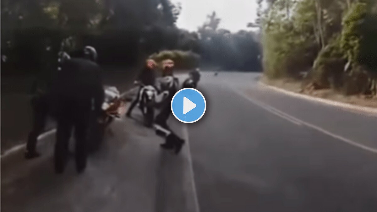 What is the value of a second in life Bike Riders thrilling video viral