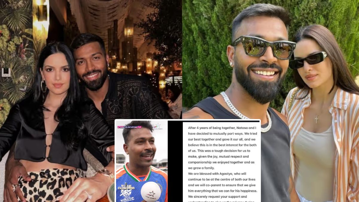 Hardik Pandya Confirms Divorce With Natasha Stankovic