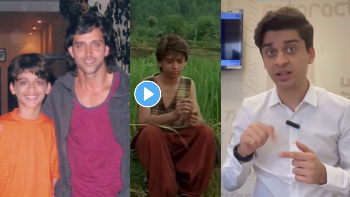 Mickey Dhamijani younger Hrithik Roshan in krissh is now eye surgeon