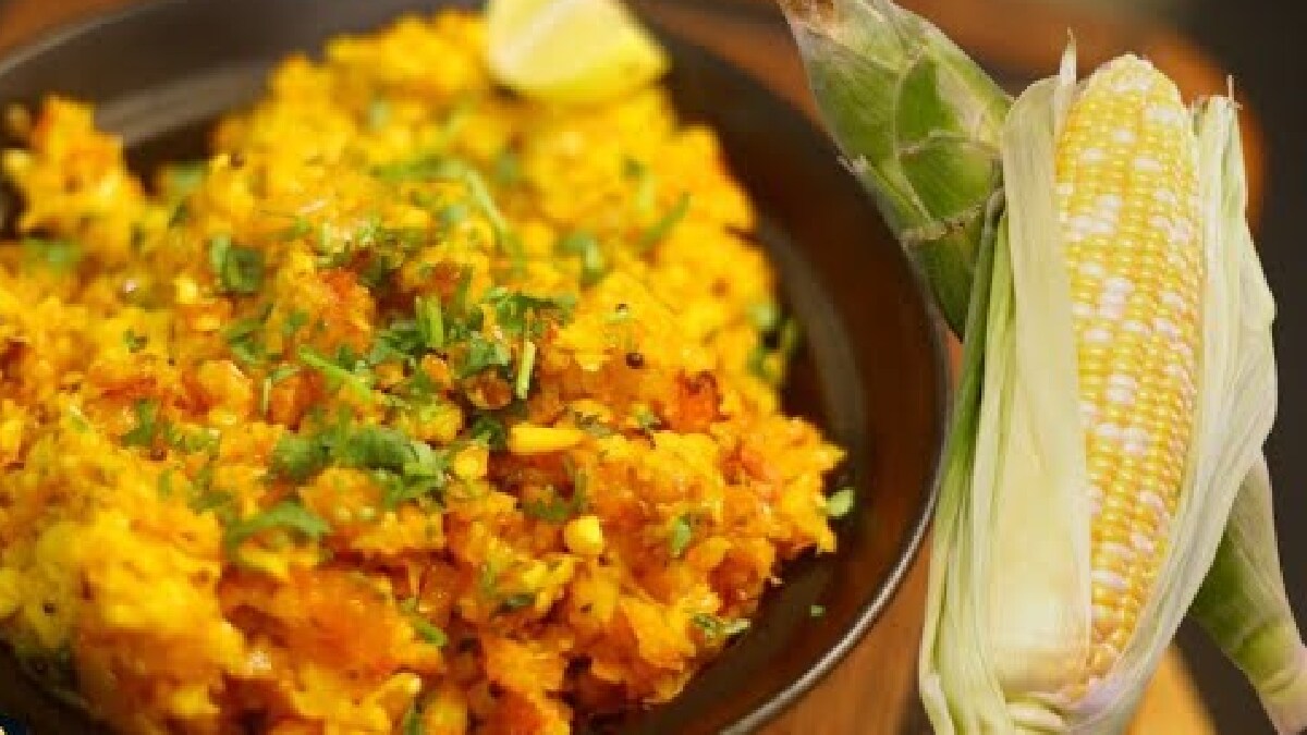 नाश्त्यासाठी झटपट बनवा खानदेशी पद्धतीचा मक्याचा पौष्टिक उपमा; मऊ