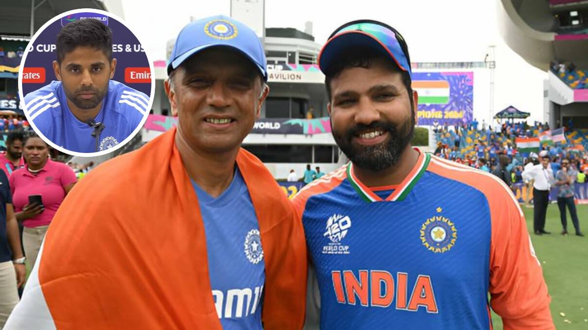 Suryakumar Yadav Reveals Dravid Thank Rohit sharma After India win