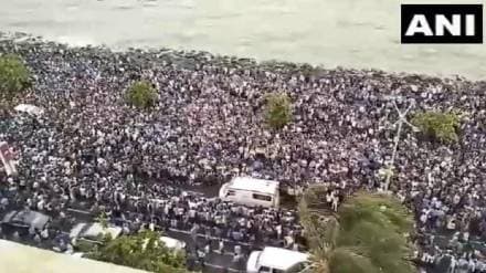 Indian Cricket Team Mumbai Marine Drive