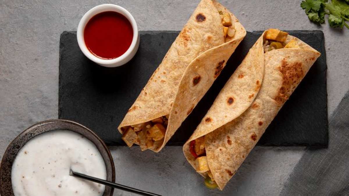 Make Tasty Paneer Frankie for Kids at Home