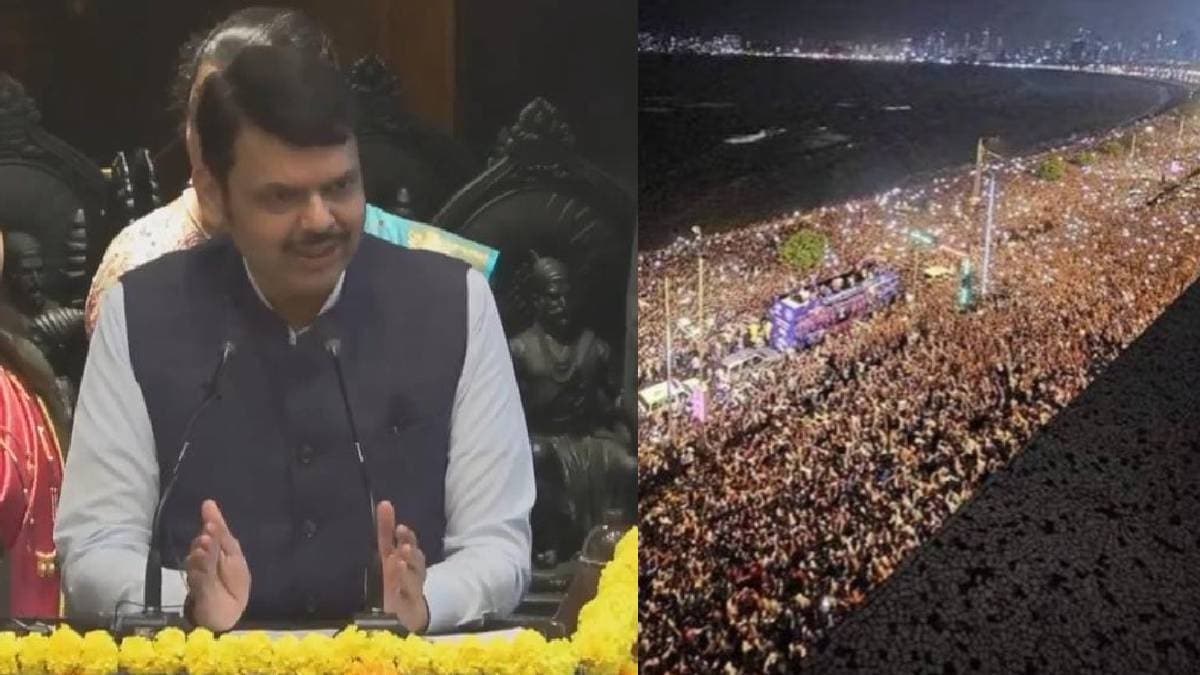 Devendra Fadnavis On Mumbai Victiory Parade