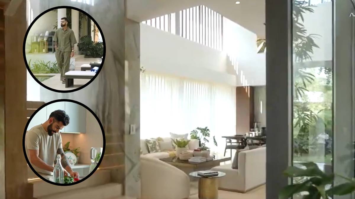 Virat Kohli shared Alibaug New Home Video
