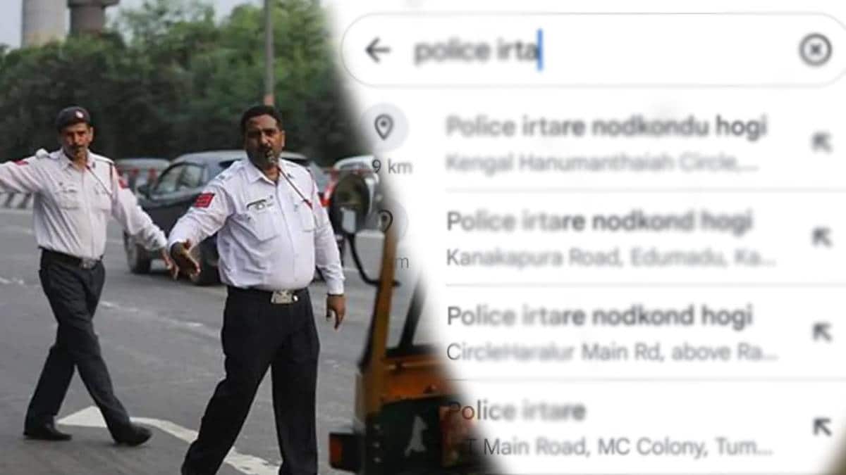 people now marked the areas where cops usually stop violators and marked them on Google Maps warns people read viral post
