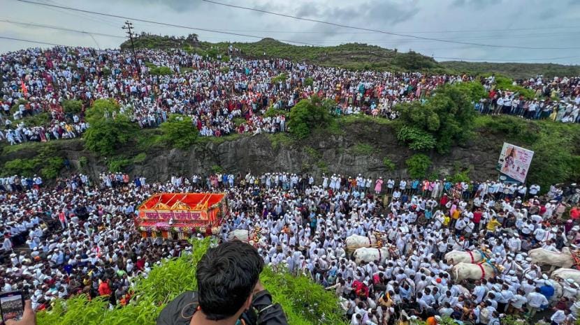 mauli palkhi at dive ghat new photos