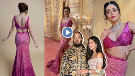Amruta at Anant Ambani and Radhika Merchant Reception