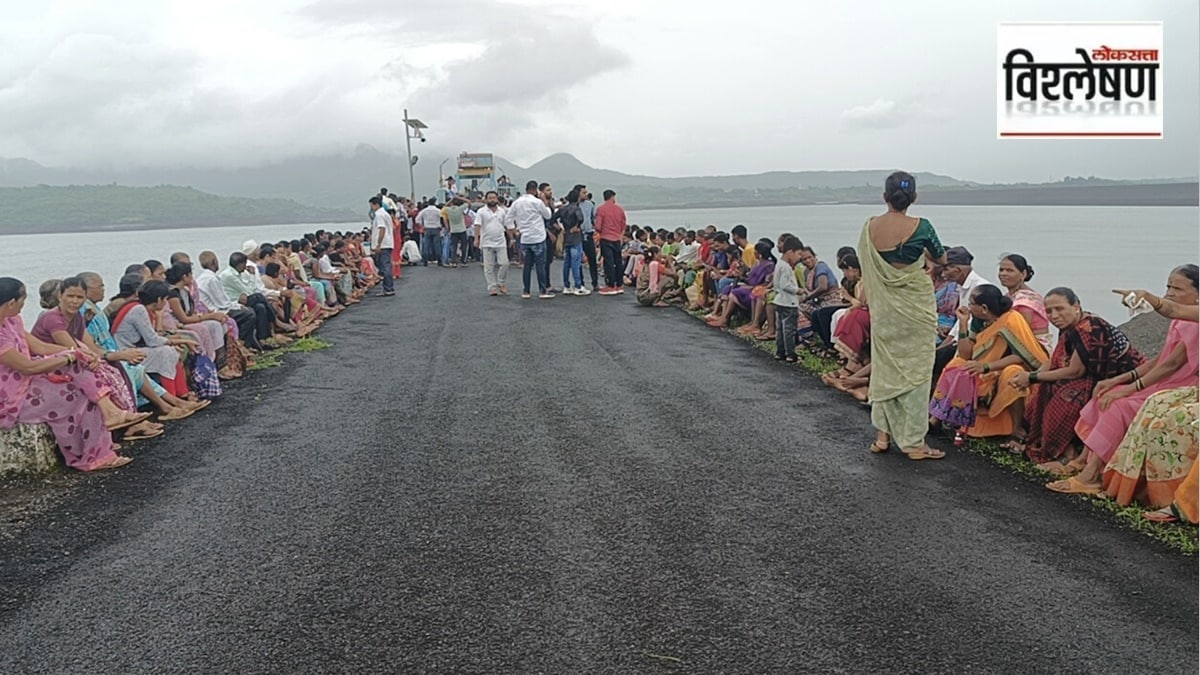 morbe dam agitation marathi news