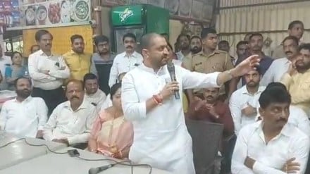MLA sunil Shelke angry