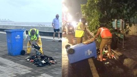 mumbai Marine drive marathi news
