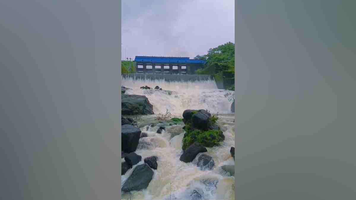 Hetwane Dam, heavy rains, Pen taluka, water cut, Kharghar, Ulwe, Dronagiri, Raigad district, drinking water, CIDCO, water storage, dam gates, water release, Bhogeshwari riverside, water tankers,