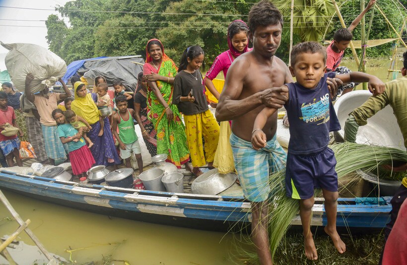 assam ,india, floods in assam , assam weather report, northeast india