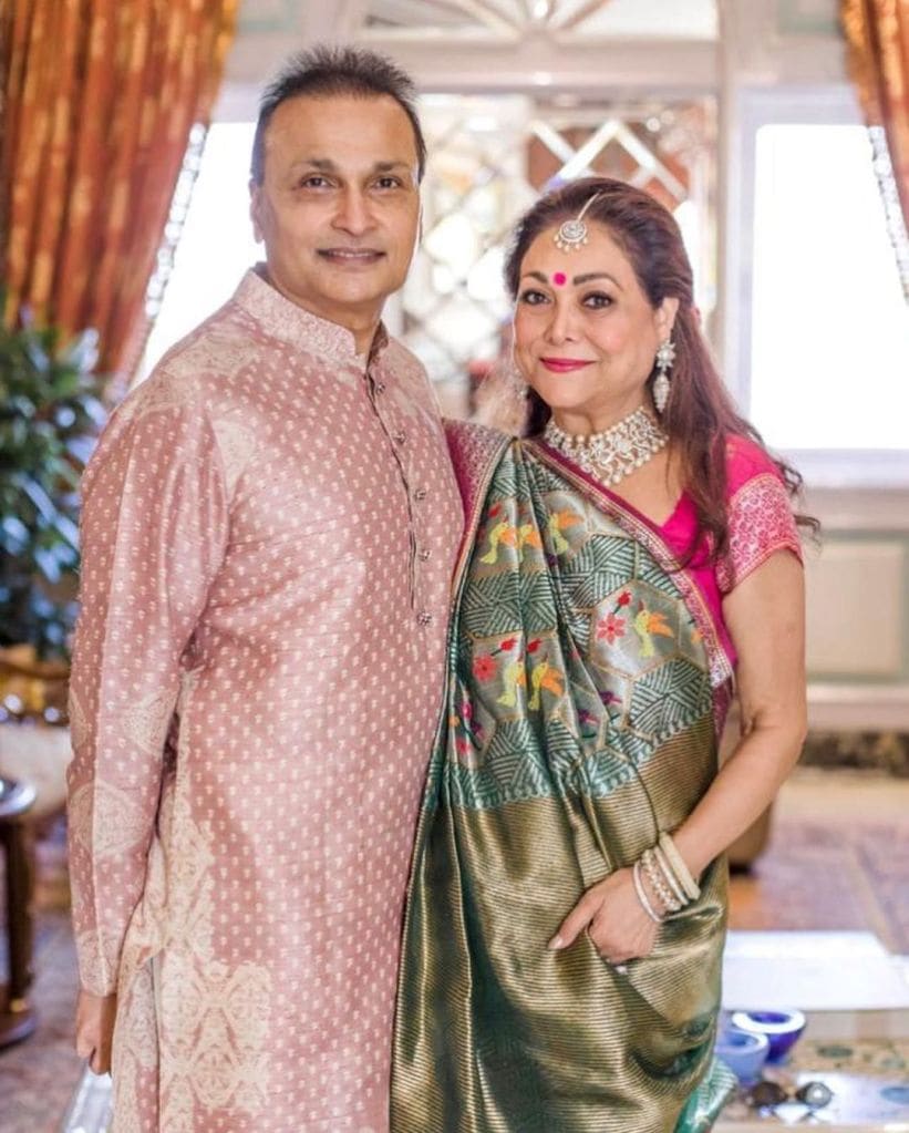 anil ambani tina ambani | Anil Ambani | Tina Ambani | anil ambani family, anil ambani net worth, anil ambani tina ambani sons | Anil Ambani daughter in law Khrisha Shah Jai Anmol Ambani Jai Anshul Ambani