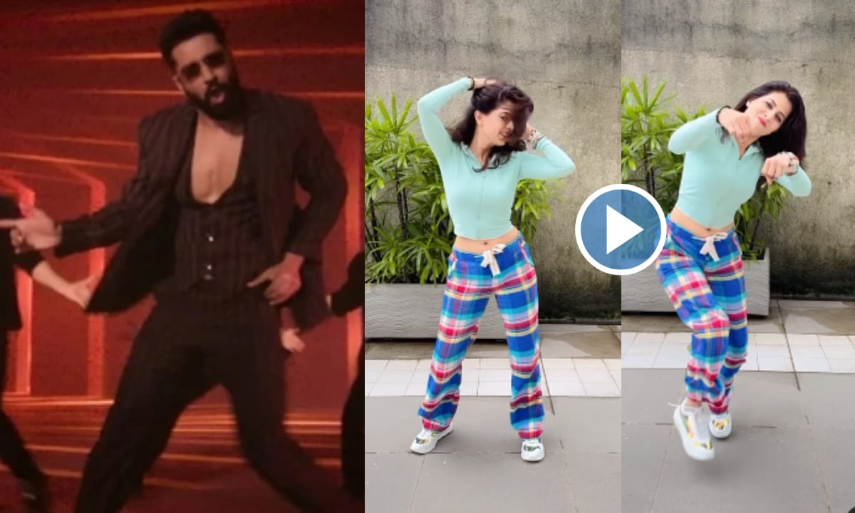 Madhavi Nimkar dance on Vicky Kaushal Tauba tauba song video viral on social media