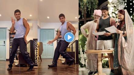 aamir khan son in law nupur shikhare dance on marathi song