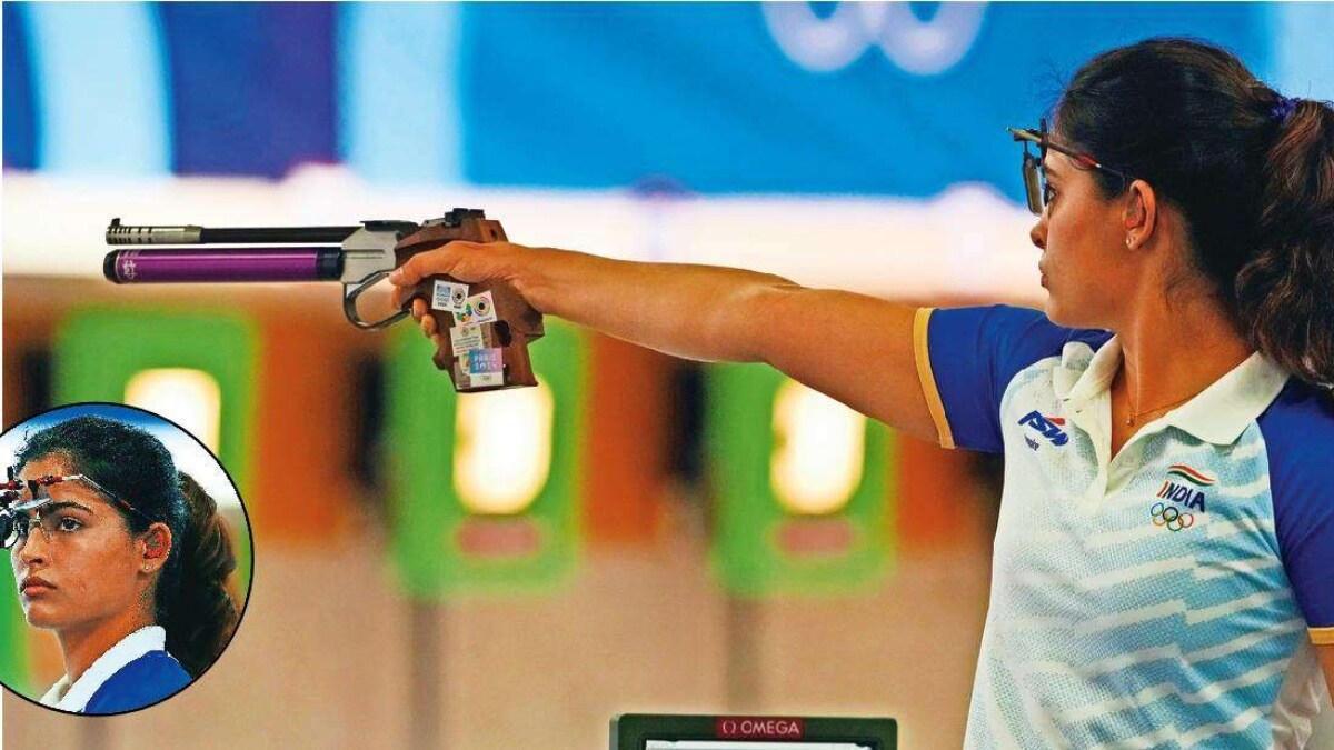 2024 olympics manu bhaker qualifies for 10m air pistol finals