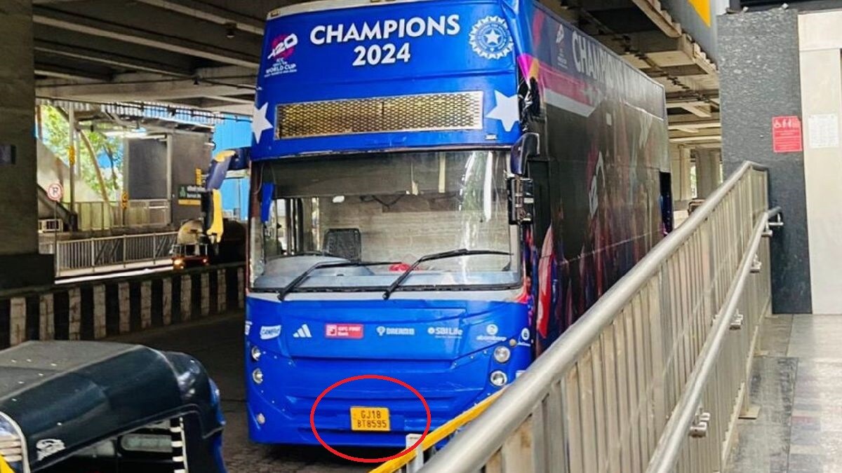 team india bus from gujarat