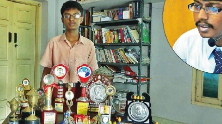 Phenom Story Use and throw items made of bamboo sugarcane chips and leaves made by Tenith Aditya of Tamil Nadu