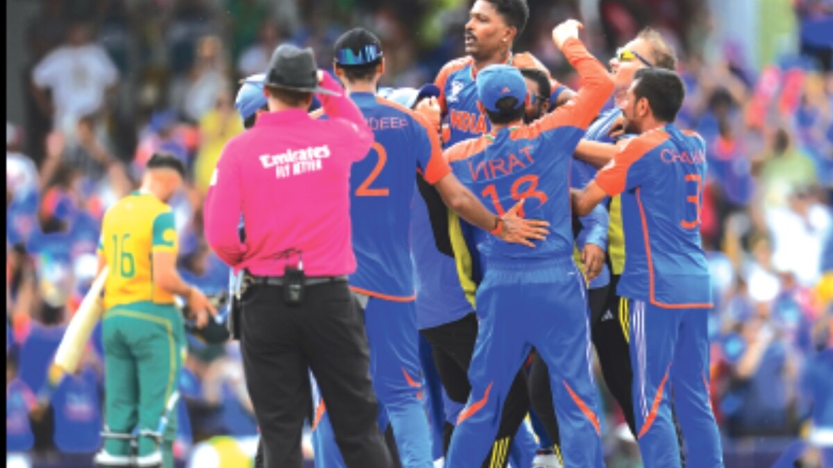 india won icc t20 world cup 2024 after 13 year