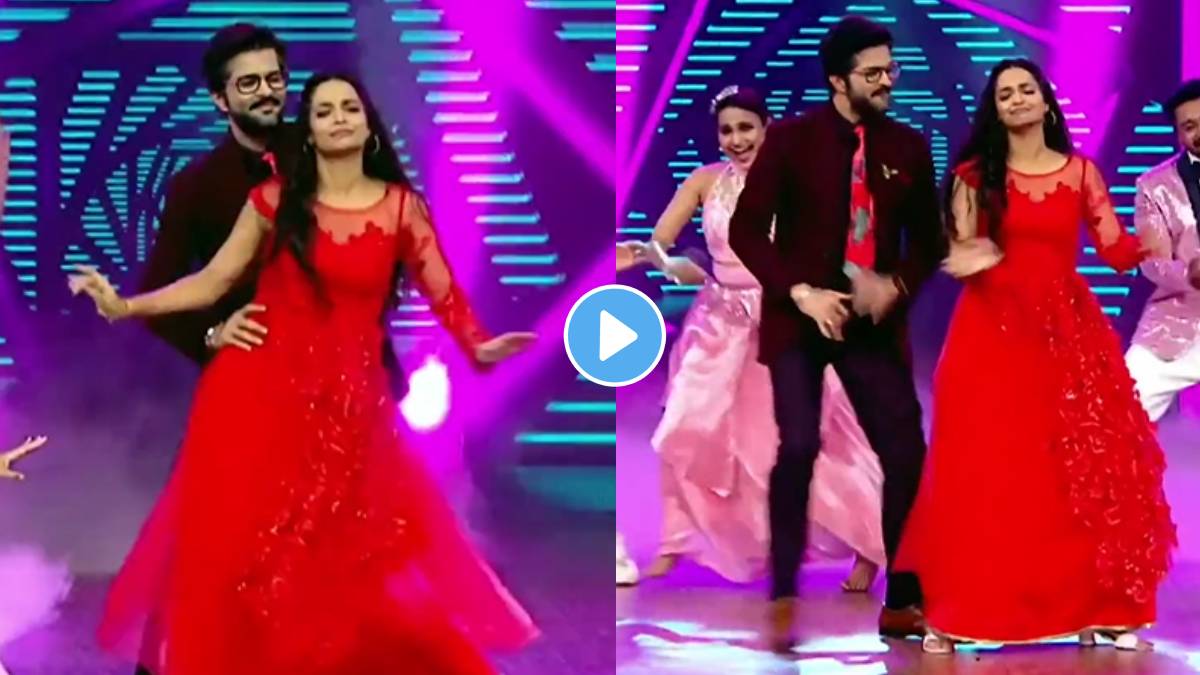 Navri Mile Hitlerla Abhiram and leela dance on khandala ghat song watch video