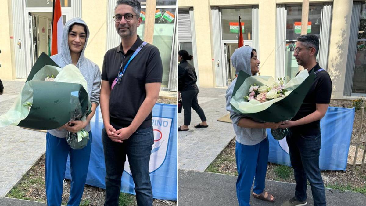 Abhinav Bindra Meet Vinesh Phogat And Shares Emotional Post