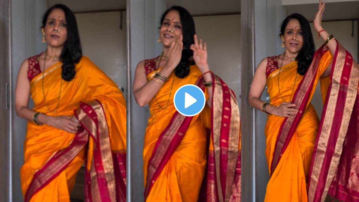 Aishwarya Narkar gave wishes on Gokulashtami with a beautiful dance performance