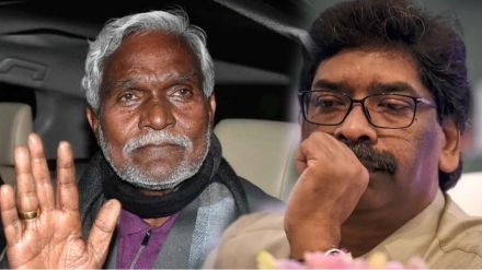 Jharkhand Ex Chief Minister Champai Soren joining BJP what he said |  झारखंडचे माजी मुख्यमंत्री चंपई सोरेन भाजपात प्रवेश करणार? झारखंडमध्ये  सत्ताबदलाचे वारे?