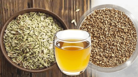 Fennel seeds carom seeds water benefits