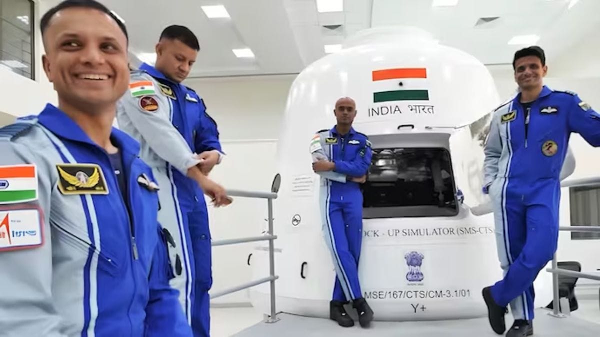 Gaganyaan astronauts