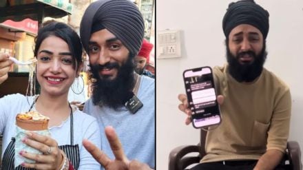 Kulhad pizza couple new viral video