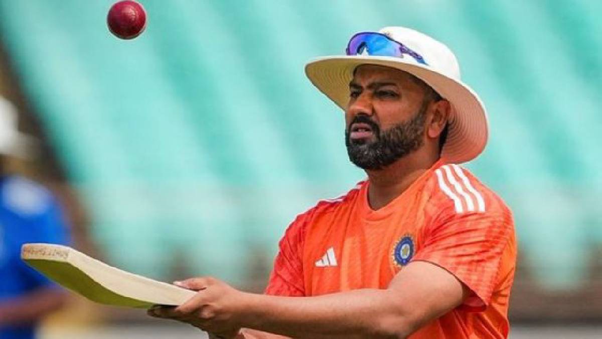 Rohit Sharma react on bat selection process