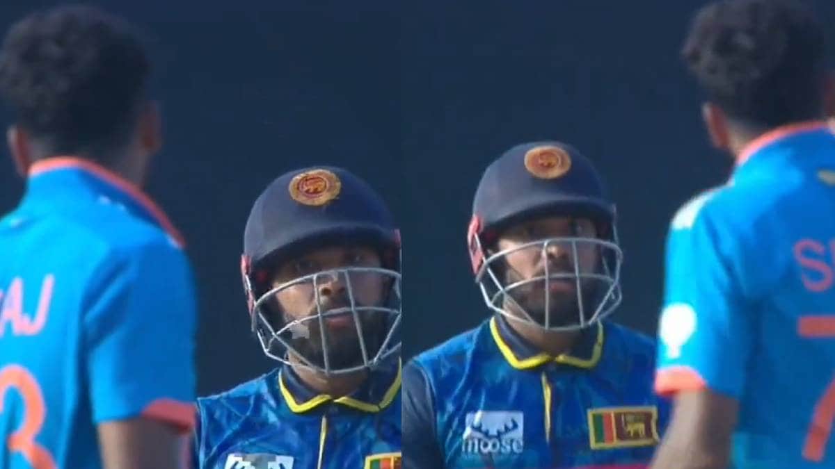 IND vs SL Mohammed Siraj Kusal Mendis Controversy