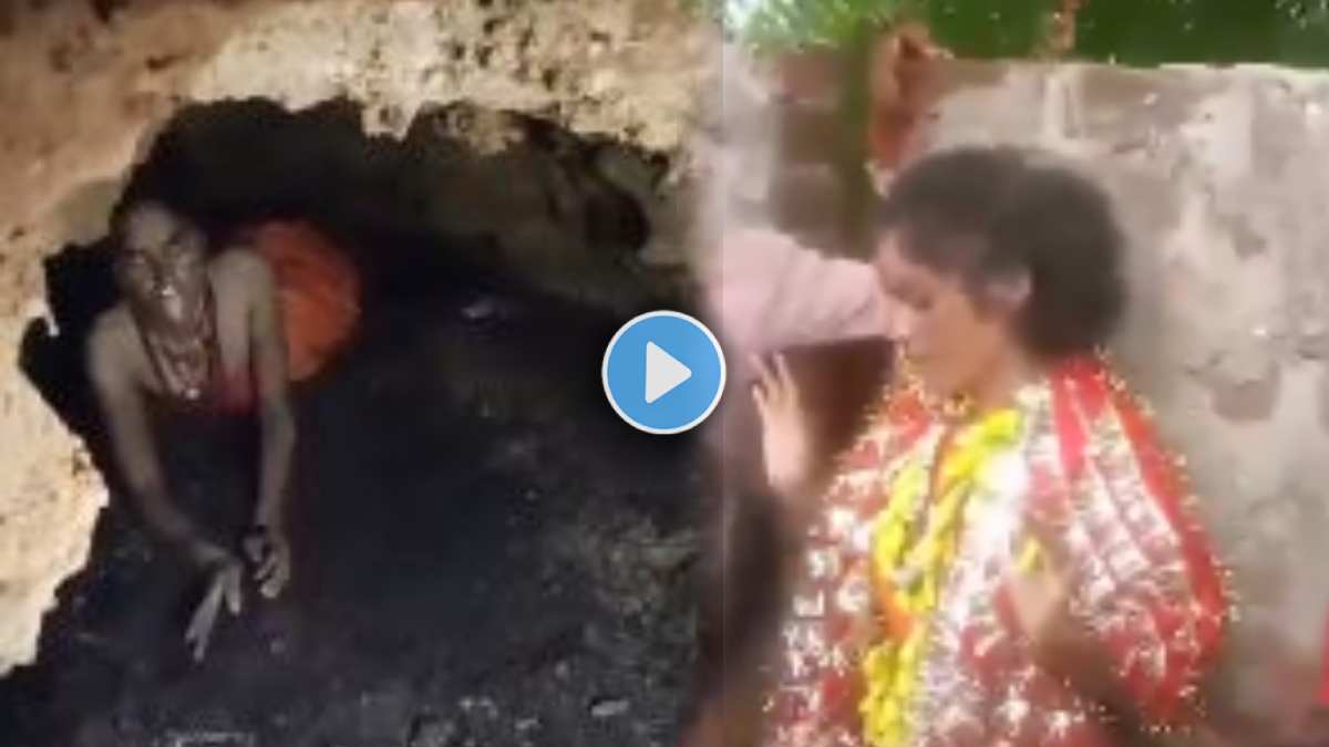 Woman missing for three months found in sonbhadras cave
